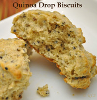 Quinoa Drop Biscuits