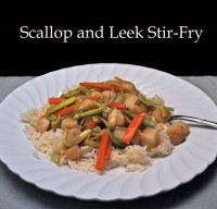 Scallop and Leek Stir Fry