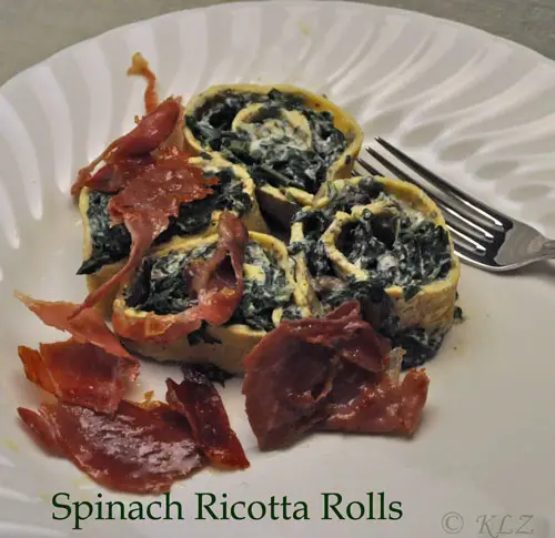 Spinach Ricotta Rolls