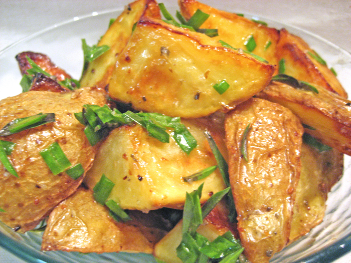 Grilled Potatoes with Herbs