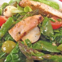 Salad with Chicken, Potatoes, & Asparagus