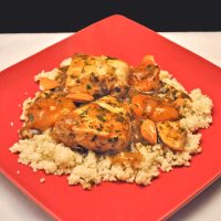 Chicken Tagine with Apricots & Almonds